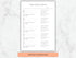 Open house sign-in sheet on a marble background with an 'Instant Download' button.