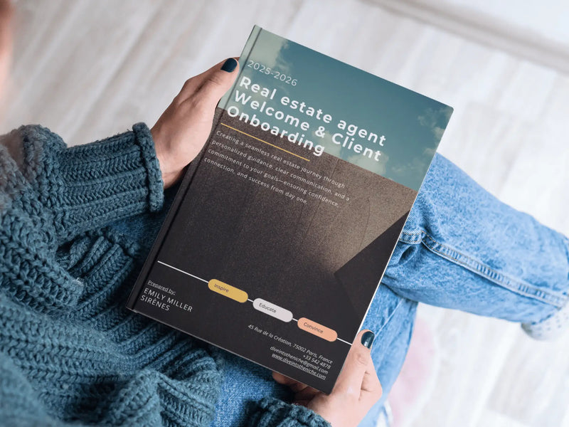 Modèle de plan d'affaires immobilier | Canva et PDF