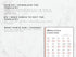 Sheet of paper with Russian verbs list on a marble background