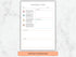 SOAP Bible Study worksheet on a marble background with an 'Instant Download' button.