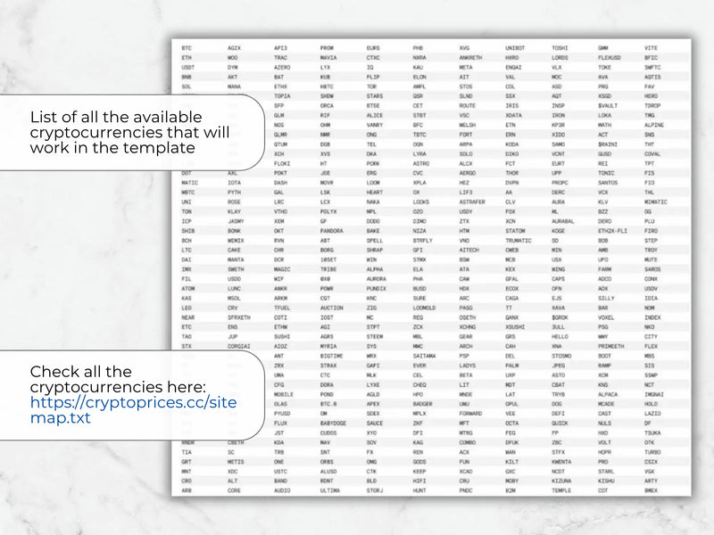Crypto Portfolio Tracker for Investors | Google Sheets