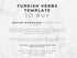 Text on a marble background about a Russian verbs template for 'to buy'.