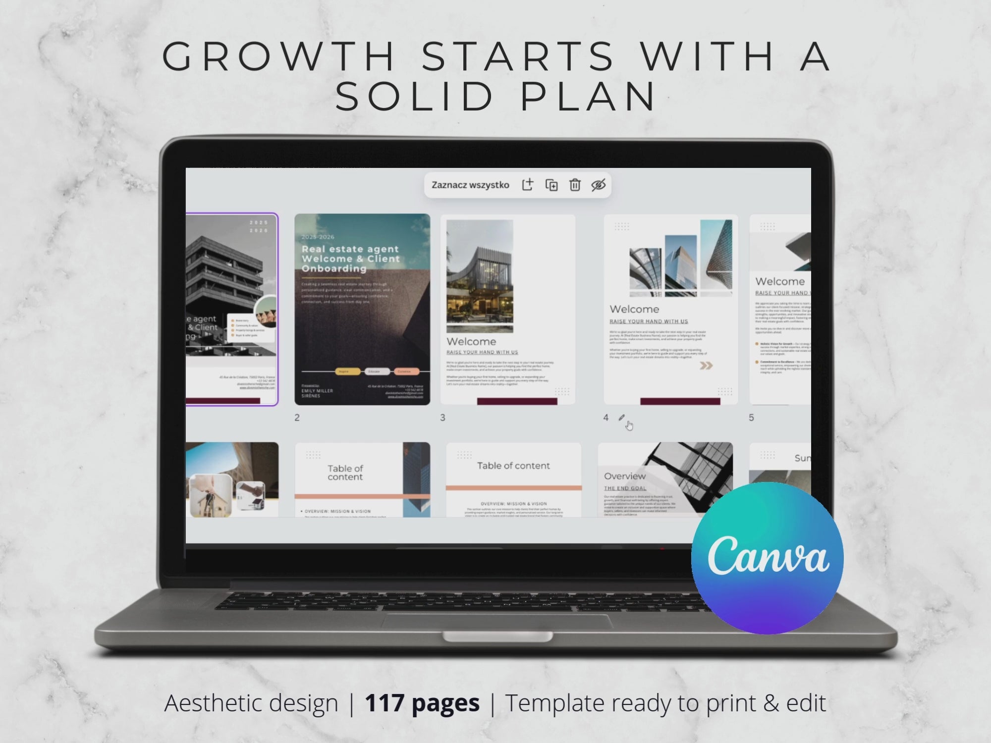 Real Estate Business Plan Template