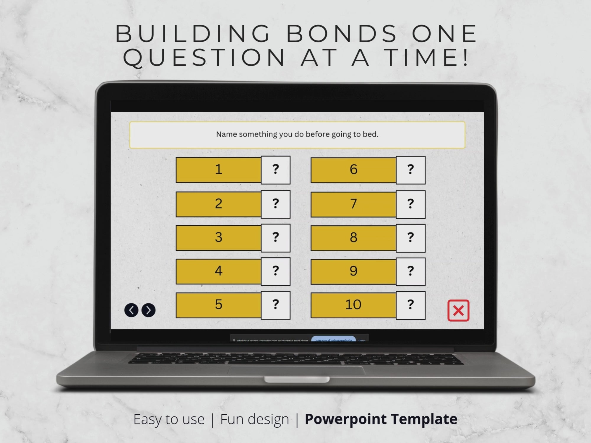 Digital Family Feud PowerPoint Game